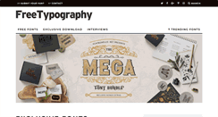 Desktop Screenshot of freetypography.com